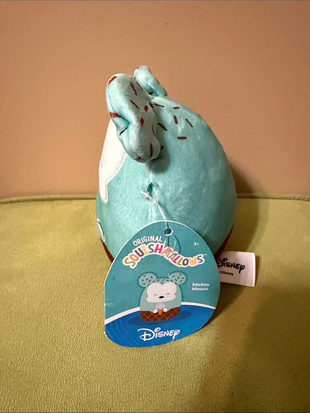 Squishmallow Disney Mickey Holding Ice Cream